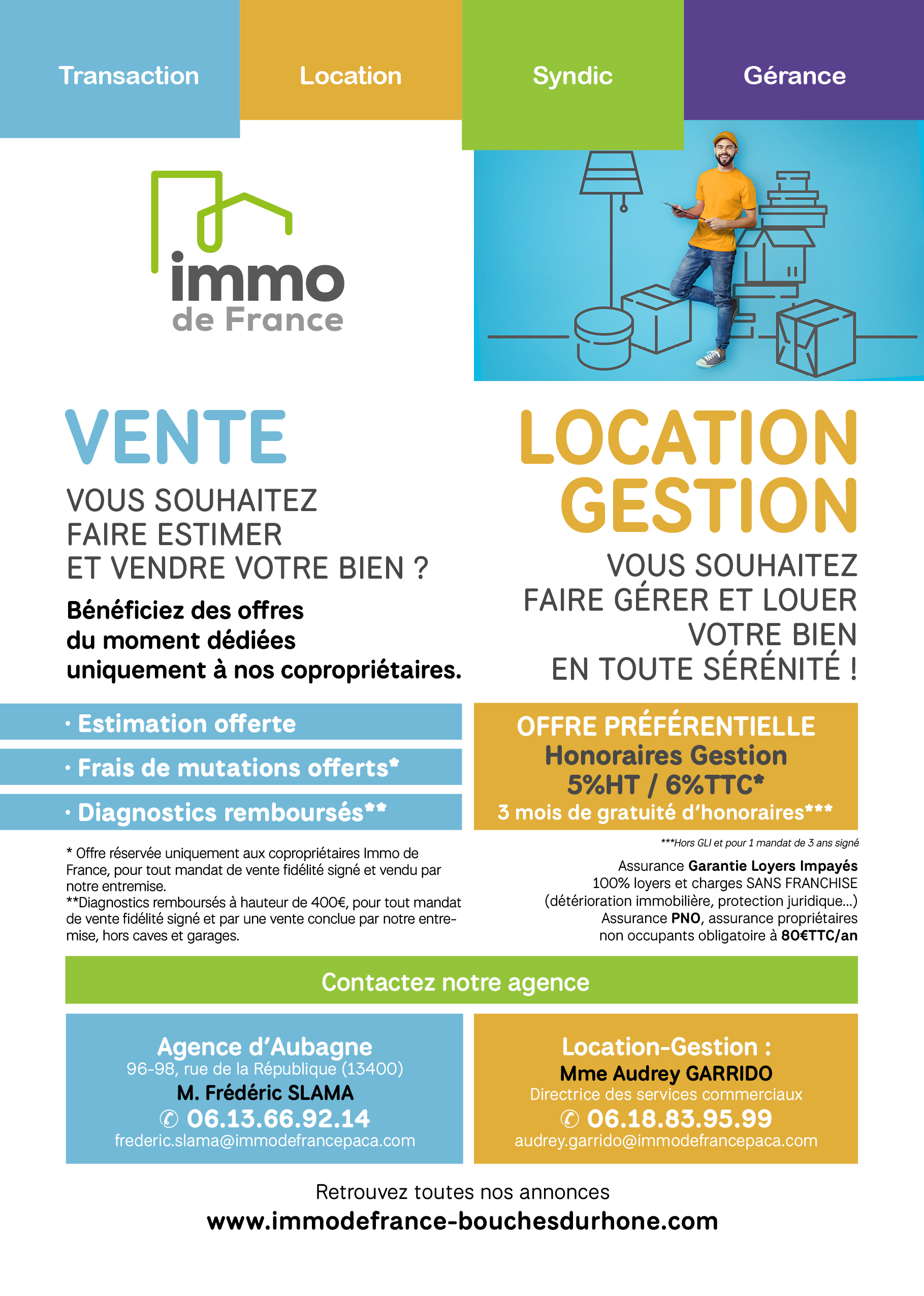 Flyer A4 immobilier 210x297 mm grand format pour promoteurs et vitrines